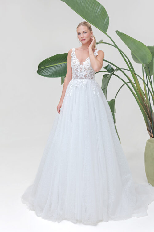 Amera Vera Kollektion 2025 Brautkleid B2510 (1) Juno das Hochzeitshaus Brautmode Meinersen Wolfsburg Gifhorn