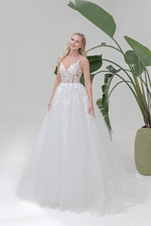 Amera Vera Kollektion 2025 Brautkleid B2512 (1) Juno das Hochzeitshaus Brautmode Meinersen Wolfsburg Gifhorn