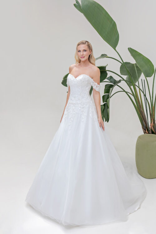 Amera Vera Kollektion 2025 Brautkleid B2533 (1) Juno das Hochzeitshaus Brautmode Meinersen Wolfsburg Gifhorn