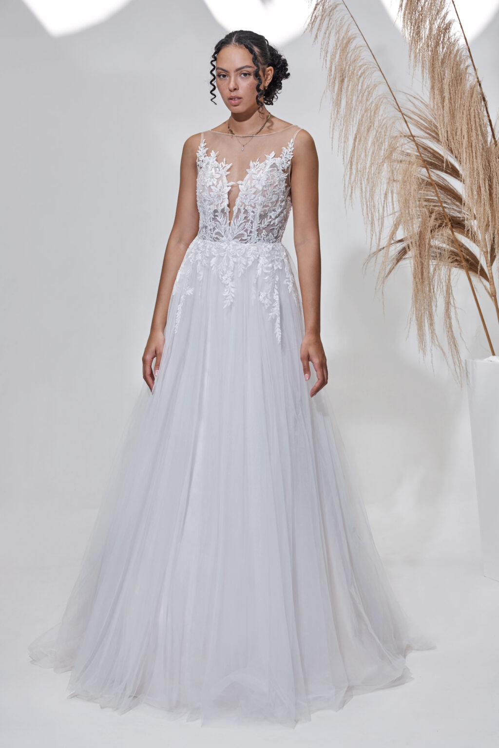 Lignesse by Lohrengel Kollektion 2025 Brautkleid LB264 1 ivory Juno das Hochzeitshaus Meinersen bei Braunschweig Wolfsburg