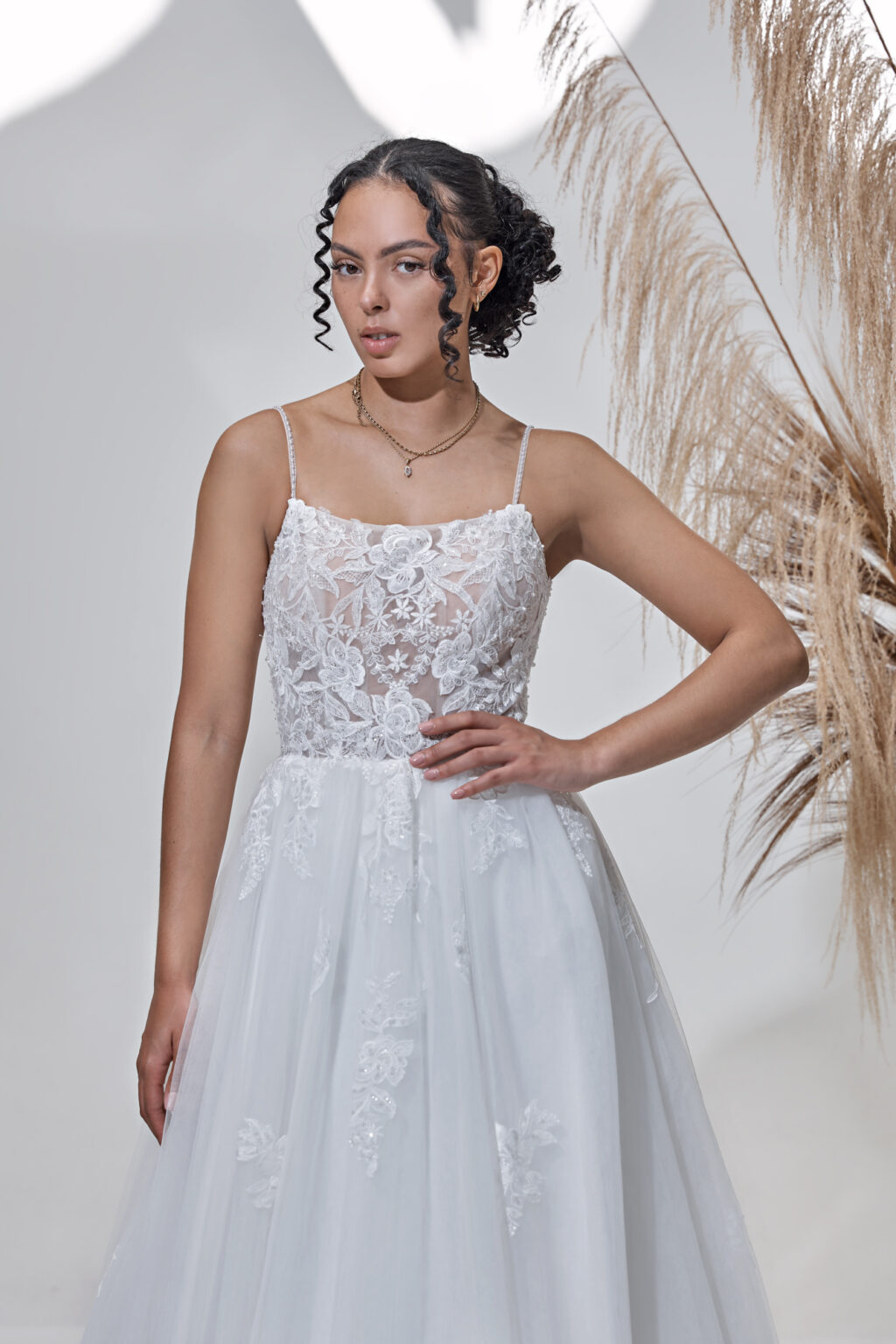 Lignesse by Lohrengel Kollektion 2025 Standesamtkleid LB262 2 ivory Juno das Hochzeitshaus Meinersen bei Braunschweig Wolfsburg