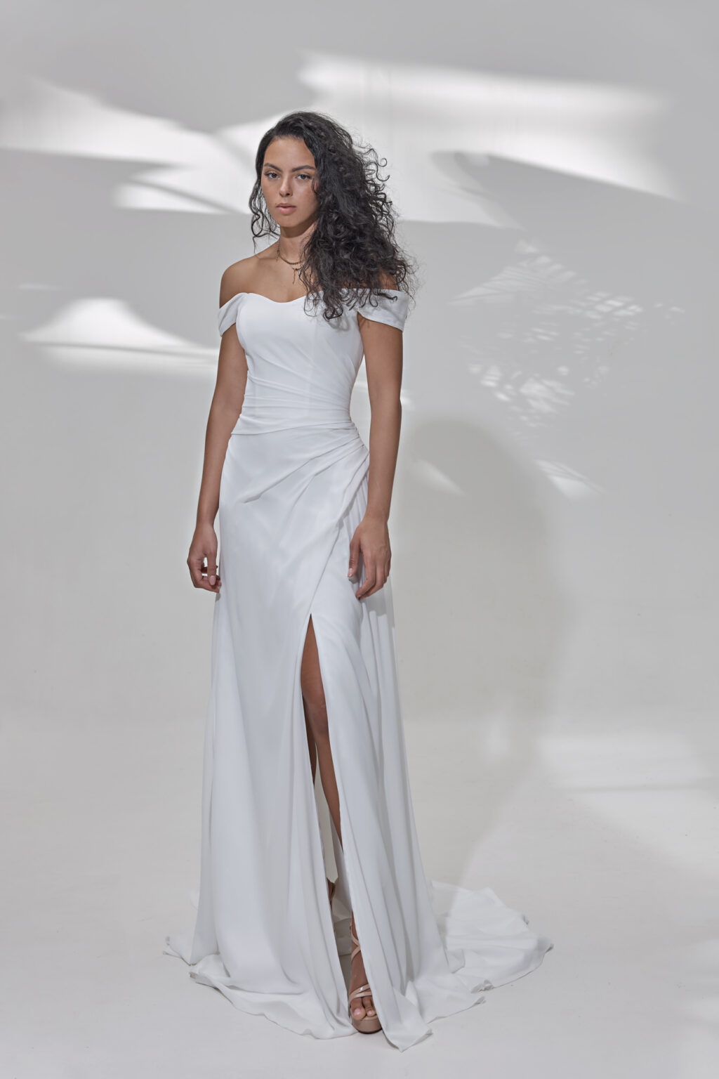 Lignesse by Lohrengel Kollektion 2025 Standesamtkleid LB266 1 ivory Juno das Hochzeitshaus Meinersen bei Braunschweig Wolfsburg