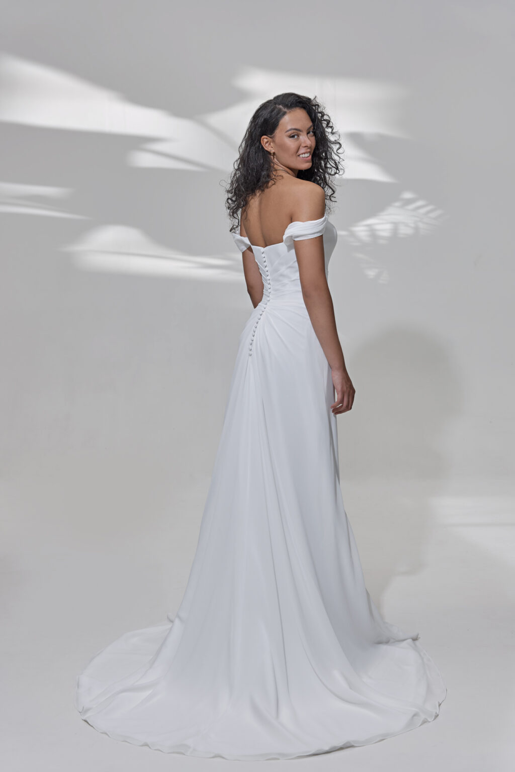 Lignesse by Lohrengel Kollektion 2025 Standesamtkleid LB266 3 ivory Juno das Hochzeitshaus Meinersen bei Braunschweig Wolfsburg