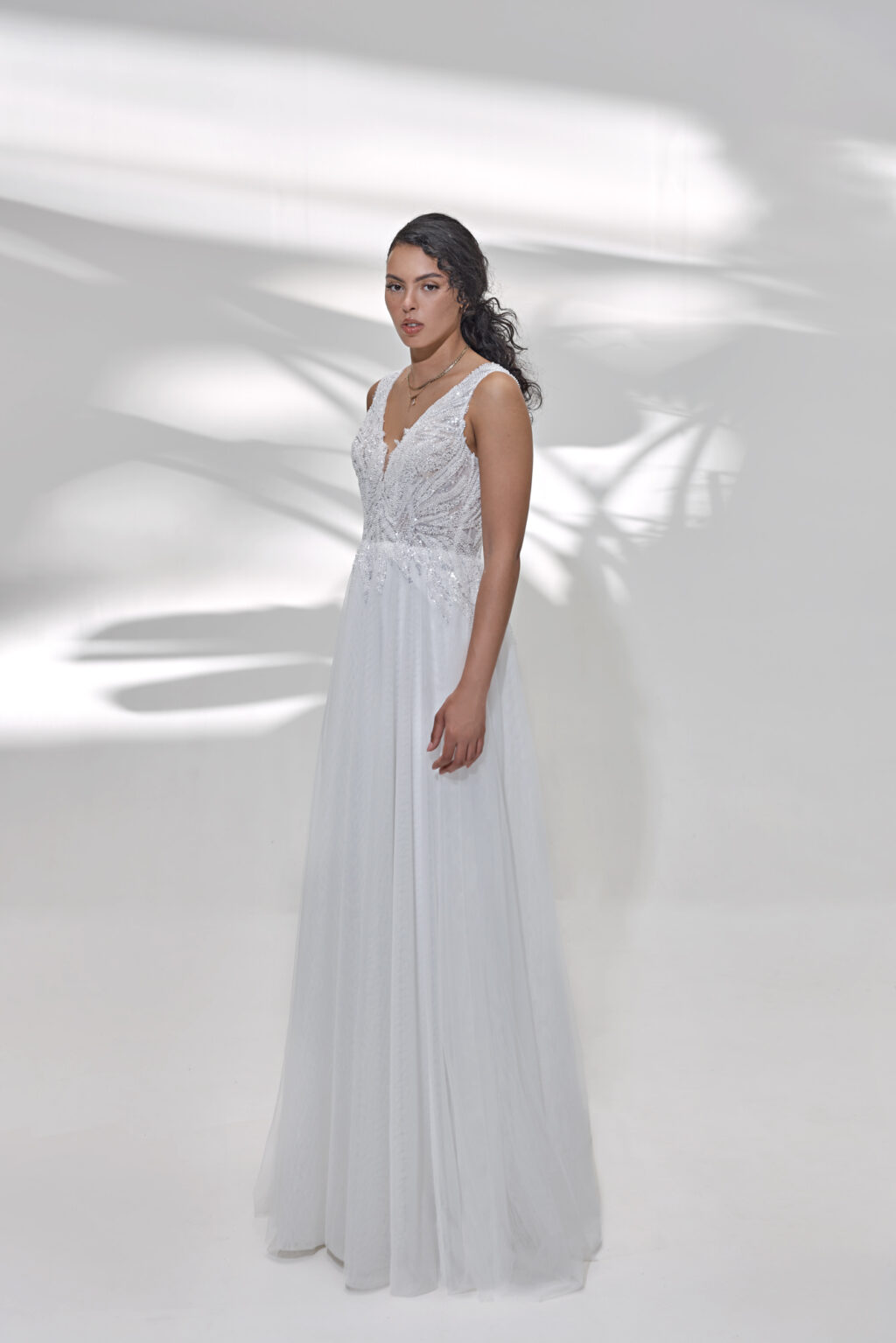 Lohrengel Light Kollektion 2025 Standesamtkleid LB330 1 Juno das Hochzeitshaus Hochzeitsmode Meinersen Wolfsburg Gifhorn