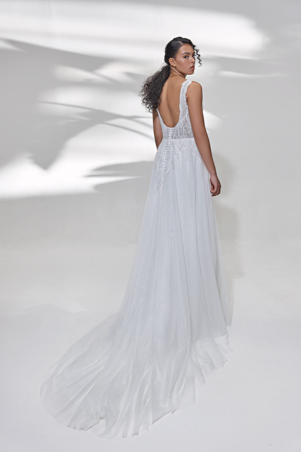 Lohrengel Light Kollektion 2025 Standesamtkleid LB330 3 Juno das Hochzeitshaus Hochzeitsmode Meinersen Wolfsburg Gifhorn