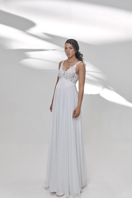 Lohrengel Light Kollektion 2025 Standesamtkleid LBS05 1 Juno das Hochzeitshaus Hochzeitsmode Meinersen Wolfsburg Gifhorn