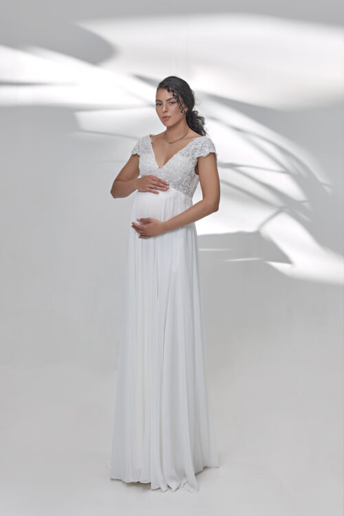 Lohrengel Light Kollektion 2025 Standesamtkleid LBS06 1 Juno das Hochzeitshaus Hochzeitsmode Meinersen Wolfsburg Gifhorn